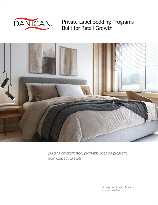 Danican Sales Brochure - Private Label Bedding Programs Built for Retail Growth - Studio 101 West Design
